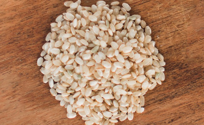 Brown Rice Grains
