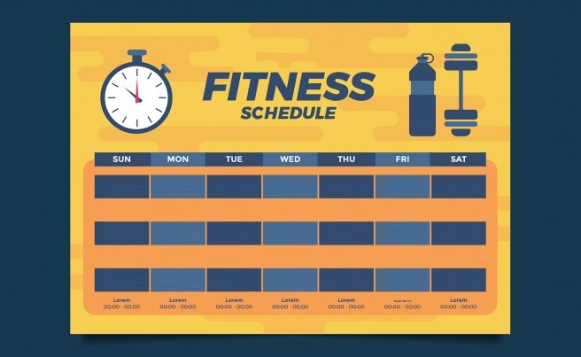 Fitness Schedule